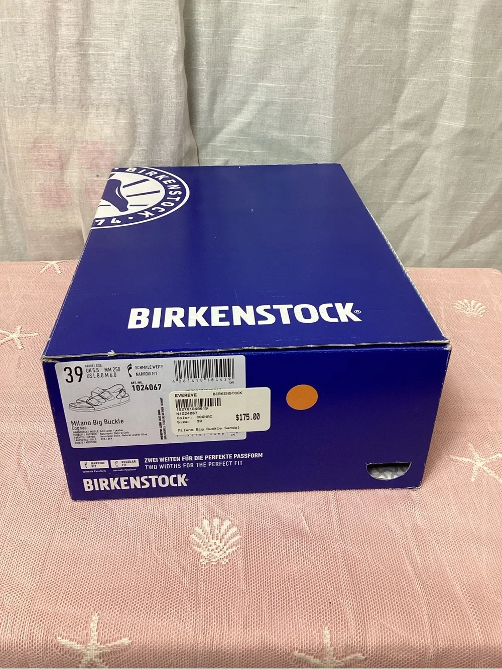 NWT Birkenstock Milano Big Buckle Sandals; Size: 8